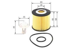 YAĞ FİLTRESİ TOYOTA RAV4 3 3.5 VVTİ 06 LEXUS RX 350 06-08 - 350 AWD 09 450h/AWD 09