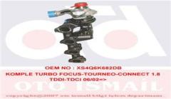 TURBO KOMPLE FOCUS-TOURNEO-CONNECT 1.8 TDDI-TDCI 06/02 MANİFOLDSUZ