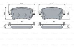 ARKA FREN BALATASI ZAFIRA LIFE 19 VIVARO C 19 JUMPY 3 16 EXPERT 16 TOYOTA PROACE 16 290 mm