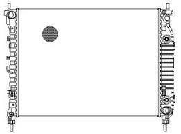 RADYATOR BRAZİNG AT 675X498X32 CAPTİVA 2.2 CDTI 2006 606256-42400244