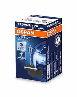 AMPUL 12V H27 27W PGJ13 TEK FLAMANLI L TİP FAR VE SİS YANDAN SOKETLİ 4200K BEYAZ IŞIK INTENSE