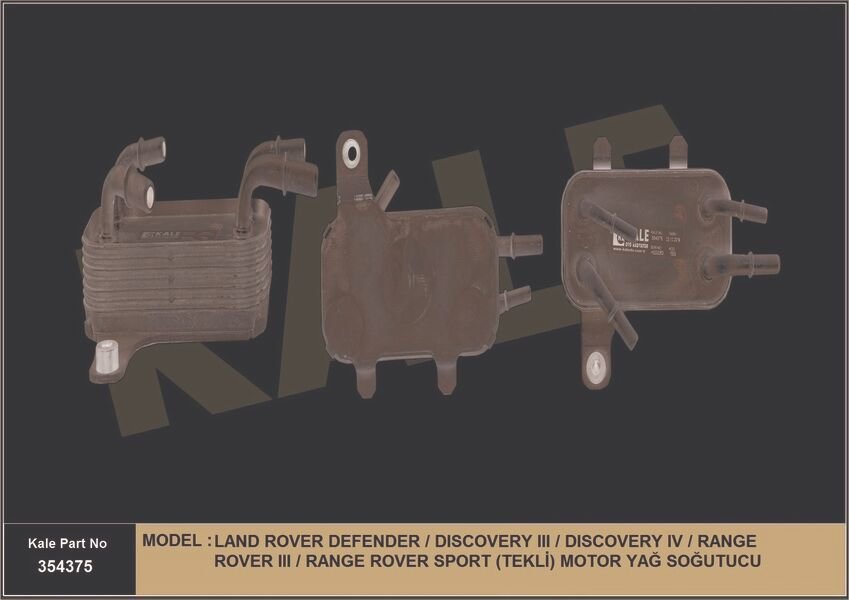 YAG SOGUTUCU DEFENDER L316 DISCOVERY 3 4 L319 R.R 3 VOGUE L322 R.R SPORT 1 L320