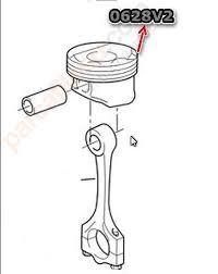 MOTOR PİSTON SEGMAN STANDART P206-P307-C3-FIESTA 1.4 HDI-TDCI DW4 8V 73.70