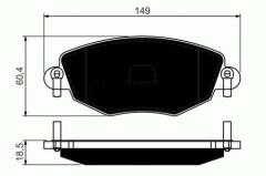 ON FREN BALATASI MONDEO 3 00 07 JAGUAR X TYPE 04 09