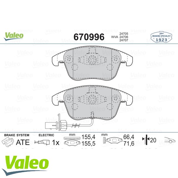 ÖN BALATA AUDI A4 - A5 09 GDB1814