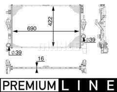 MOTOR SU RADYATORU MERCEDES VITO W447 14