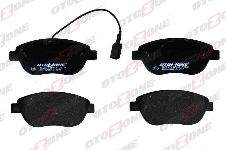 ÖN BALATA DOBLO 1.3-1.9 JTD 07>G.PUNTO 1.3 MJT 05>STILO 05>LINEA 07>BRAVO 07> 200mm 2 FİŞ GDB1483