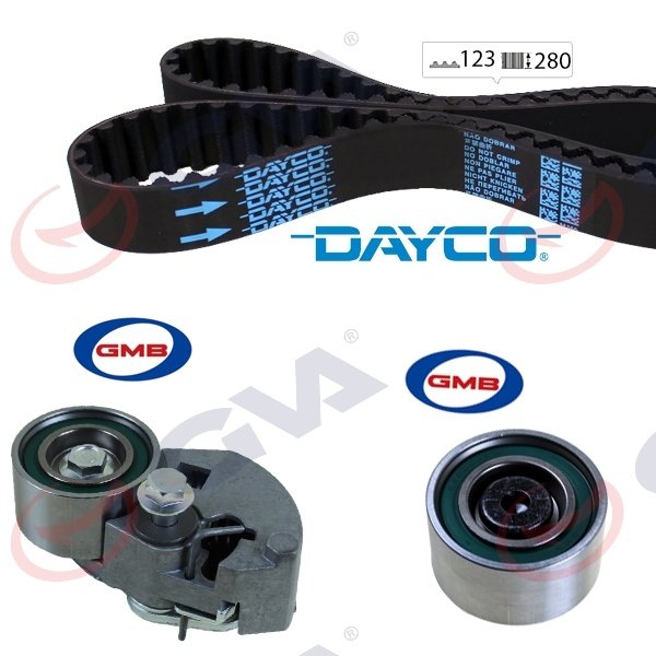 EKSANTRİK GERGİ KİT 123x280 ACCENT 02-05 -GETZ 1.5CRDI-ELANTRA 01-06 -İ30 2.0CRDI K015579XS