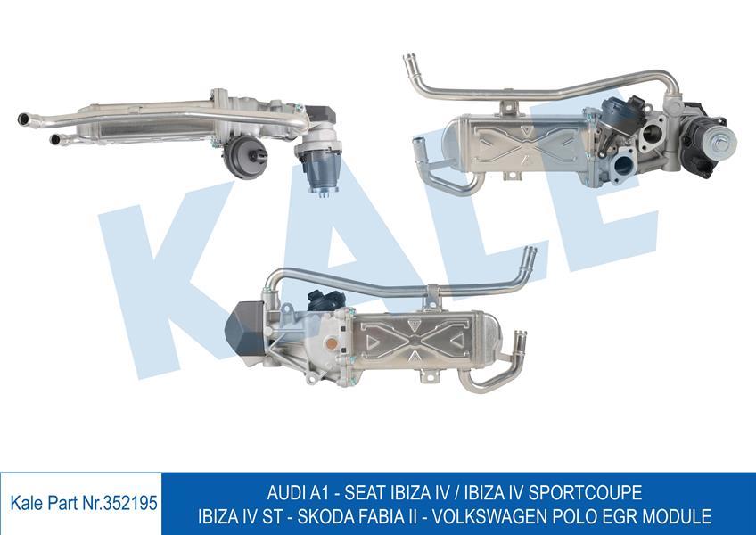 EGR SOĞUTUCUSU GOLF-CADDY-POLO-OCTAVIA 1.6 TDİ BORULU