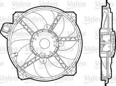 FAN MOTORU MEGANE 3-FLUENCE-SCENIC 3-GRAND SCENIC 3 09 370W