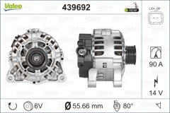 ALTERNATÖR 14V 90A BIPPER-NEMO-P206-P406-PARTNER-PARTNER TEPEE-BERLINGO-XSARA-C5-JUMPY TU1JP