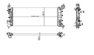 RADYATÖR LINEA 1.4 MPI 1 SIRA AL PL SİSTEM