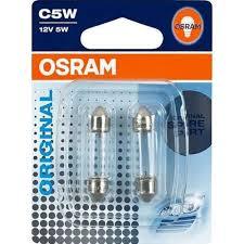 BLİSTER AMBALAJ - AMPUL 12V C5W 5W ORTA BOY SOFİT İKİLİ AMBALAJ
