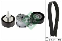ALTERNATÖR KAYIŞ GERGİ KITI KAYIS GERGI AVERE BILYA TRANSIT 5-362/V-363 17 2.0 ECOOBLUE 6PK 1413