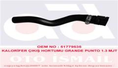 KALORİFER ÇIKIŞ HORTUMU GRANDE PUNTO 1.3 MJT
