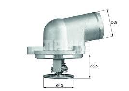 TERMOSTAT KOMPLE MERCEDES-BENZ C-CLASS W203 87C