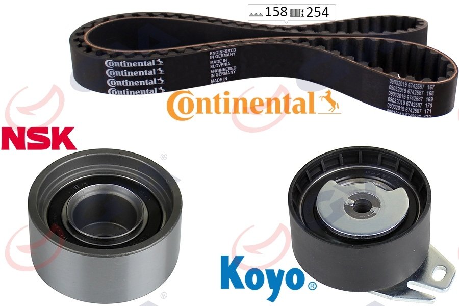 EKSANTRİK GERGİ KİTİ 158x254 BRAVA 95-01 -DOBLO 01- -PALIO-ALBEA 96- -MAREA 97-02 1.6 K015432XS