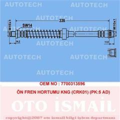 ÖN FREN HORTUMU KANGOO CRK01 PK:5 AD