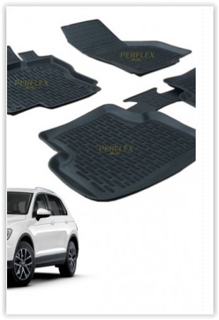 PASPAS 3D X-MAT HAVUZLU VOLKSWAGEN TIGUAN 16 SİYAH