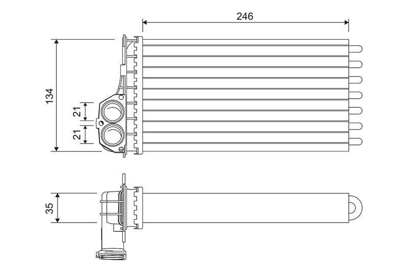 KALORİFER RADYATÖRÜ C3 02 P206 99 P307 00