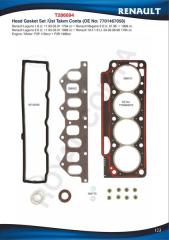 ÜST TAKIM CONTA CLIO 1 91 1.8 LAGUNA-MEGANE 1 95 1.8-2.0 F3P 710/F3P 714 SKT KEÇELİ