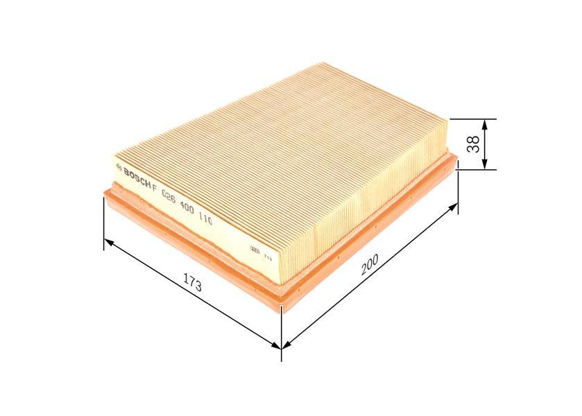 HAVA FİLTRESİ FIESTA-FUSION 1.6 TDCI 2004-2012