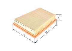 HAVA FİLTRESİ FIESTA-FUSION 1.6 TDCI 2004-2012