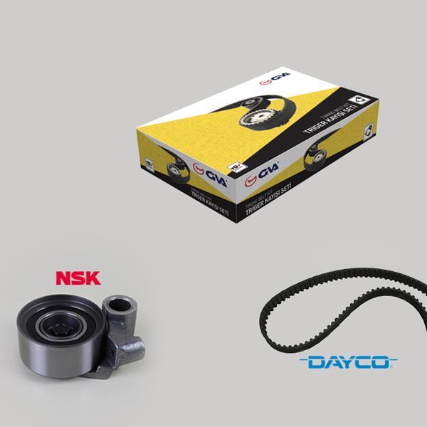 TRİGER KAYIŞ SETİ EKSANTRİK SETİ TOYOTA HILUX VIGO 2.5L 2KDFTV KUN15 KUN25 KUN35 05-15 / 3.0L 1KD-FTV KUN26 05-14 1 KAYIŞ 1 RULMAN 097x250
