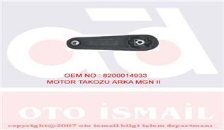 MOTOR TAKOZU ARKA MEGANE 2 02> SCENIC 2 02> CLIO 3 05> MODUS 04> 1.2 D4F 1.4 K4J 1.6 16V K4M DACIA LOGAN 04> 1.5dCi K9K