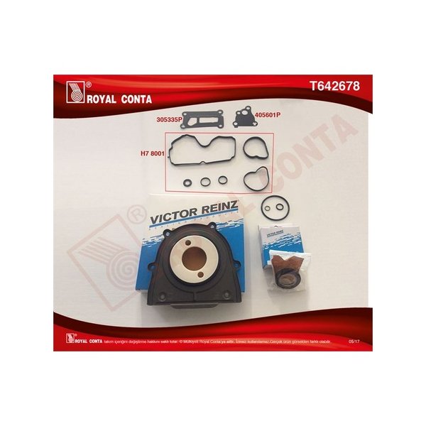 ALT TK. CONT FOCUS C-MAX 2010 MONDEO 3-4 2007-2015 1.8-2.0 FİESTA REİNZ KEÇELİ