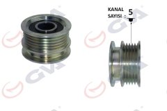 ALTERNATÖR KASNAĞI RULMANLI POLO 1.7 SDI-1.9D-SDI 94-01 -SEAT AROSA 1.7 SDI 97-04