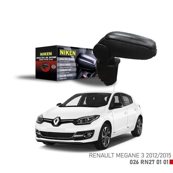 ARACA ÖZEL KOL DAYAMA SİYAH RENAULT MEGANE 3 12-15