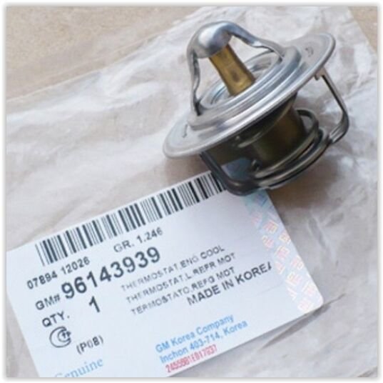 TERMOSTAT CHEVROLET AVEO 1.2-NUBIRA 1.6-KALOS 1.4-LANOS 1.4-1.5-NUNIRA 1.6 16V-REZZO 1.8 87C