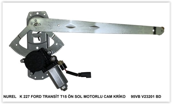 CAM KRİKOSU MEKANİZMASI ÖN SOL FORD TRANSİT T15 TURBO MOTORLU