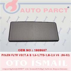 POLEN FİLTRESİ VECTRA B 1.6i-16i 16V-1.8i 16V-2.0-2.0i 16V-2.5i V6-2.6i V6 95-02