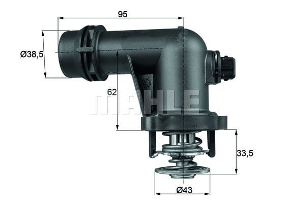 TERMOSTAT 105 C BMW M43 E36 E46