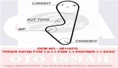 x TRİGER KAYIŞI 100x170 100 DİŞ P106 1.0-1.1-P206 1.1-PARTNER 1.1-SAXO CT1066