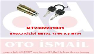 BAGAJ KİLİDİ METAL 77/86 D.Ş M131