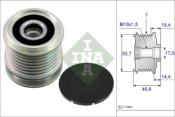 ALTERNATOR KASNAGI MERCEDES W203 S203 CL203 W204 C209 R171