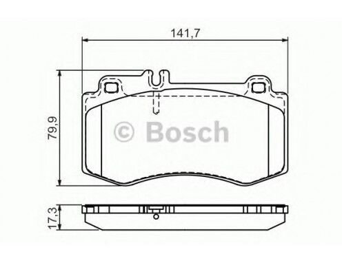 FREN BALATASI ON MERCEDES C218 X218 W212 S212