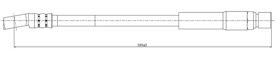 ÖN FREN HORTUMU OPEL VECTRA A 88>95 ASTRA F 91>98 ASCONA C 81>88 CALIBRA A 90>97 KADETT E 84>91 OMEG A A 88>94