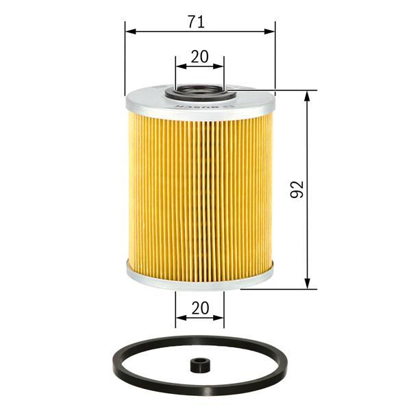 YAKIT FİLTRESİ ASTRA F-G-H 1.7TD-2.0DI-CORSA C 1.7CDTI-VECTRA B-C 2.0DI-2.0DTI-COMBO 1.7CDTI-OMEGA B