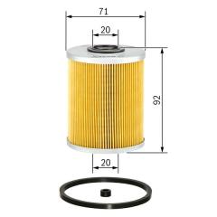 YAKIT FİLTRESİ ASTRA F-G-H 1.7TD-2.0DI-CORSA C 1.7CDTI-VECTRA B-C 2.0DI-2.0DTI-COMBO 1.7CDTI-OMEGA B
