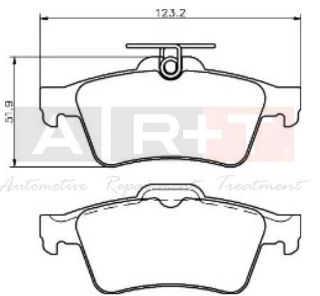 ARKA BALATA FOCUS 2 CMAX 03> CONNECT 02> LAGUNA 3 07> OPEL VECTRA C 02> SIGNUM 03> CITROEN C5 08> PEUGEOT P508 10>18 1647875980-4254.A8
