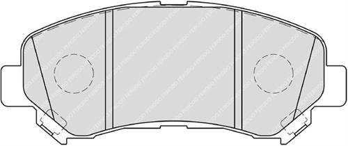 ÖN BALATA QASHQAI 1.5 DCİ-1.6-2.0-2.0 DCİ 07 XTRAIL 2.0-2.0 DCİ-2.5 07 KOLEOS 2.0 DCI 08