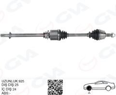 KOMPLE AKS SOL LINEA 1.3 MTJ 07- 90HP MİLSİZ