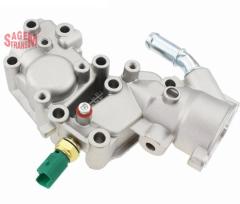 TERMOSTAT GÖVDESİ ALÜMİNYUM 106-PARTNER-BERLINGO-SAXO-XSARA-306-206-206 -P207-BIPPER-C2-C3-NEMO