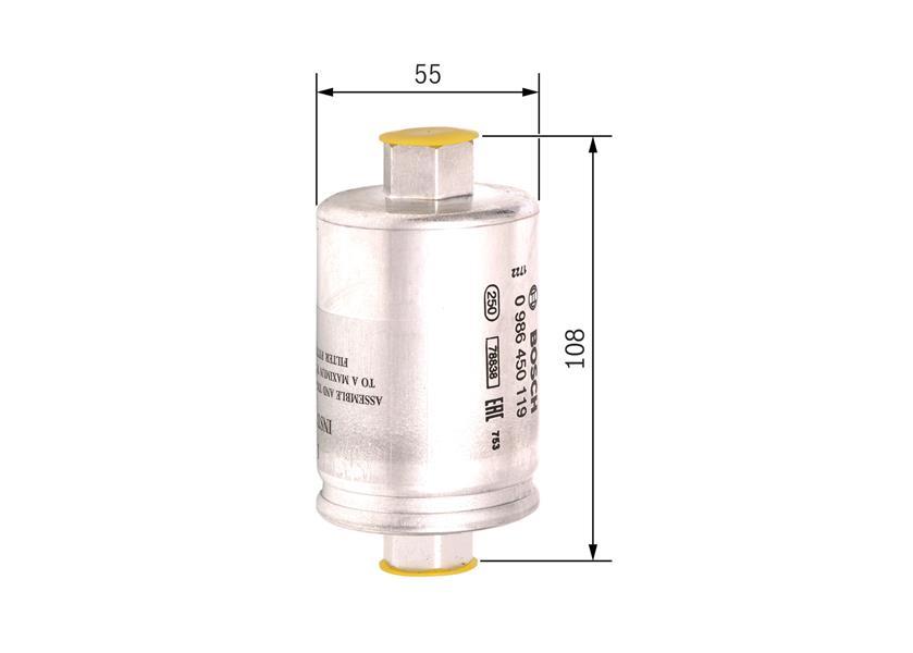 YAKIT FILTRESI DEFENDER DISCOVERY R.R 2 JAGUAR XJ XJ308 XJ350 CHEVROLET TAHOE SILVERADO ROVER