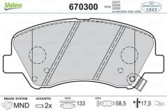 ÖN BALATA HYUNDAI ACCENT BLUE 1.4 1.6CRDİ 11 RIO 1.1 1.25 1.4 CVVT 1.4CRDİ 12