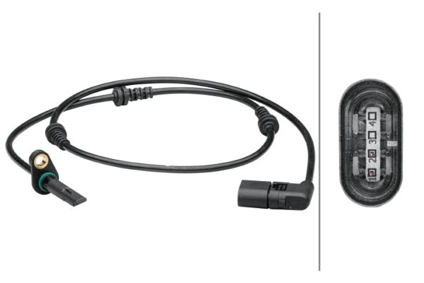 ABS SENSORU ON SOL MERCEDES C-CLASS W205 S205 C205 A205